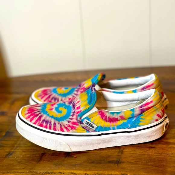 Vans Tie Dye Size 2 (Girls) - Picture 3 of 5